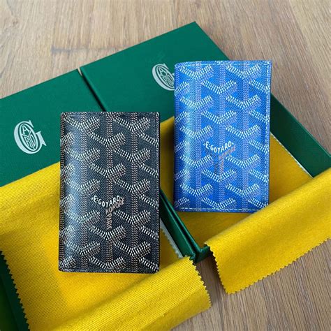 goyard wallets women's|goyard saint pierre card wallet.